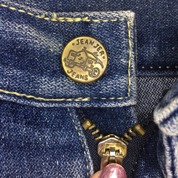 Vintage 80’s Jeans Straight Leg  11/12 - Picture 9 of 14